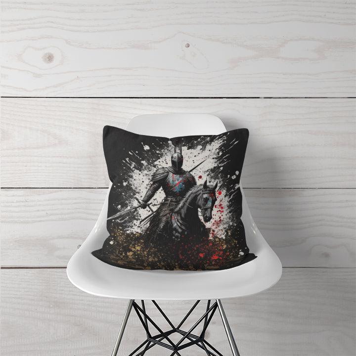 Decorative Pillow Medieval Fight - CANVAEGYPT