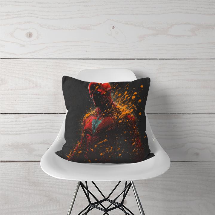 Decorative Pillow Red Tornado - CANVAEGYPT