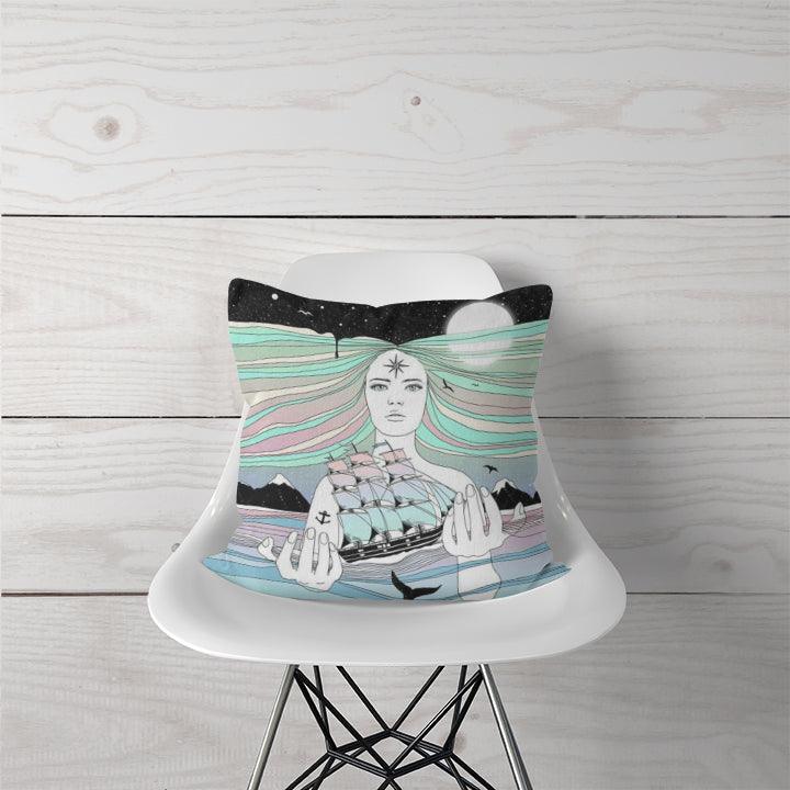 Decorative Pillow Space Girl - CANVAEGYPT