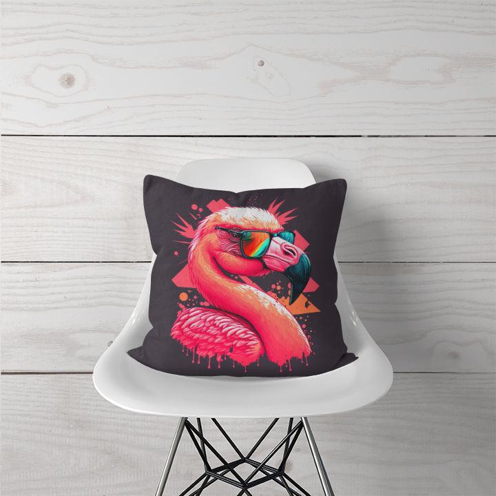 Decorative Pillow Stylish Flamingo - CANVAEGYPT