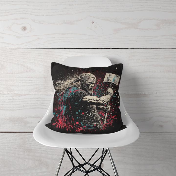 Decorative Pillow Thor With The Hammer - CANVAEGYPT