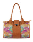 Double Handle Large Bag Summer Leaves