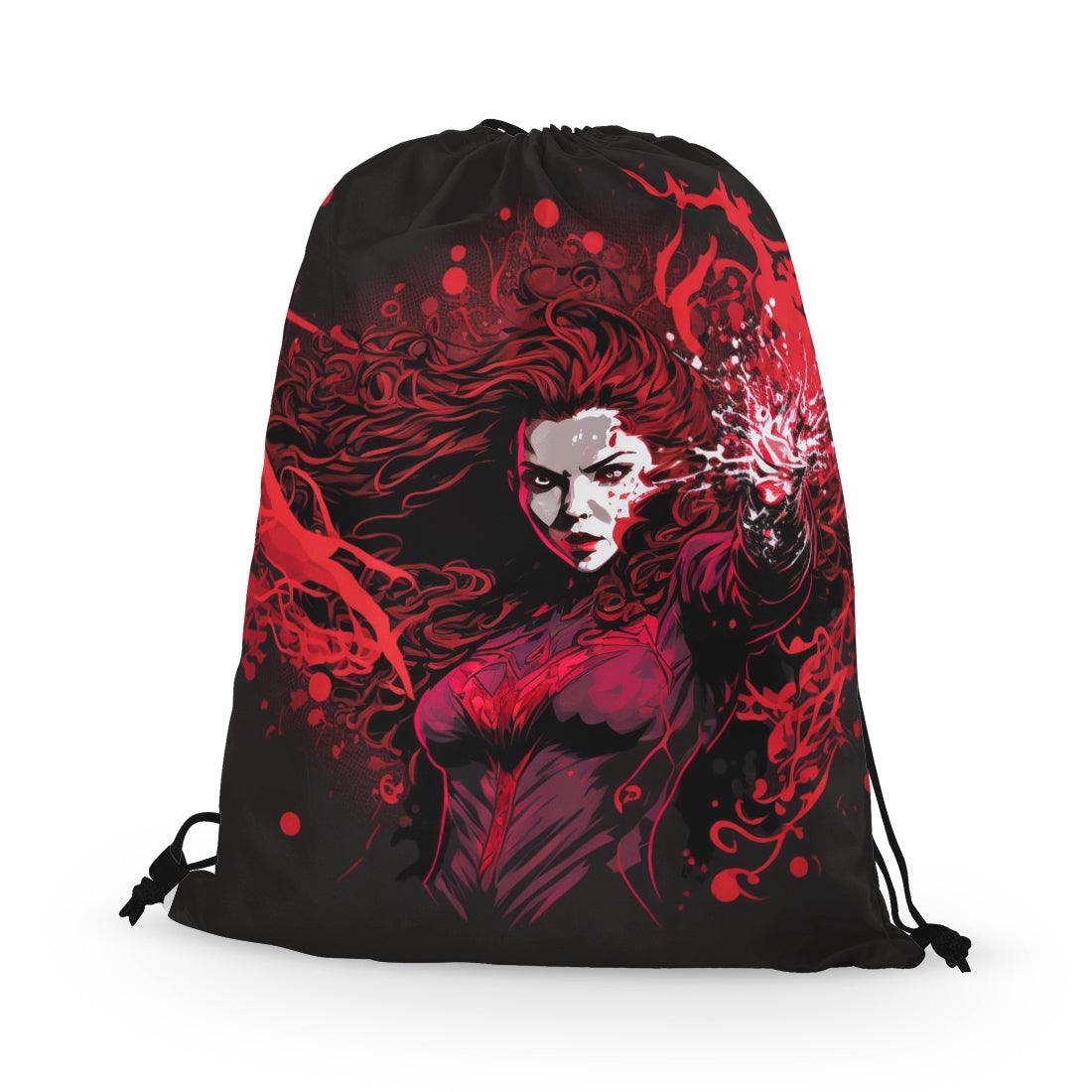 Drawstring Bag Scarlet Witch - CANVAEGYPT