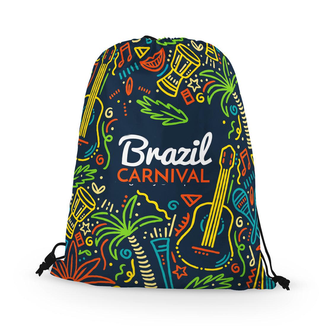 Drawstring Bag Brazil Carnival - CANVAEGYPT