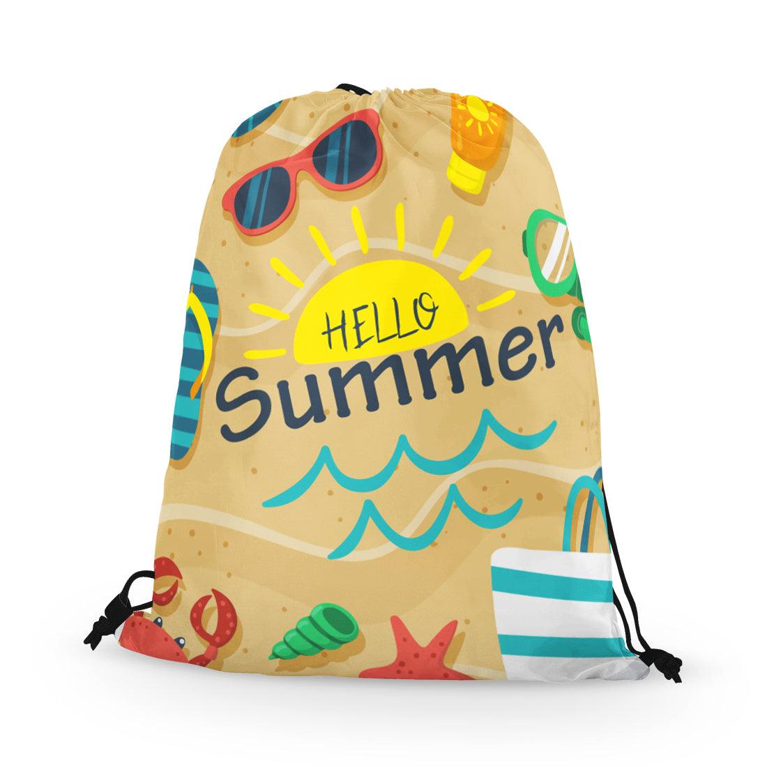 Drawstring Bag Hello Summer - CANVAEGYPT