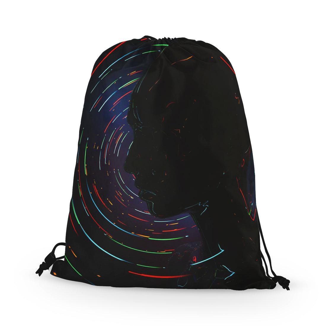 Drawstring Bag Neon Space - CANVAEGYPT