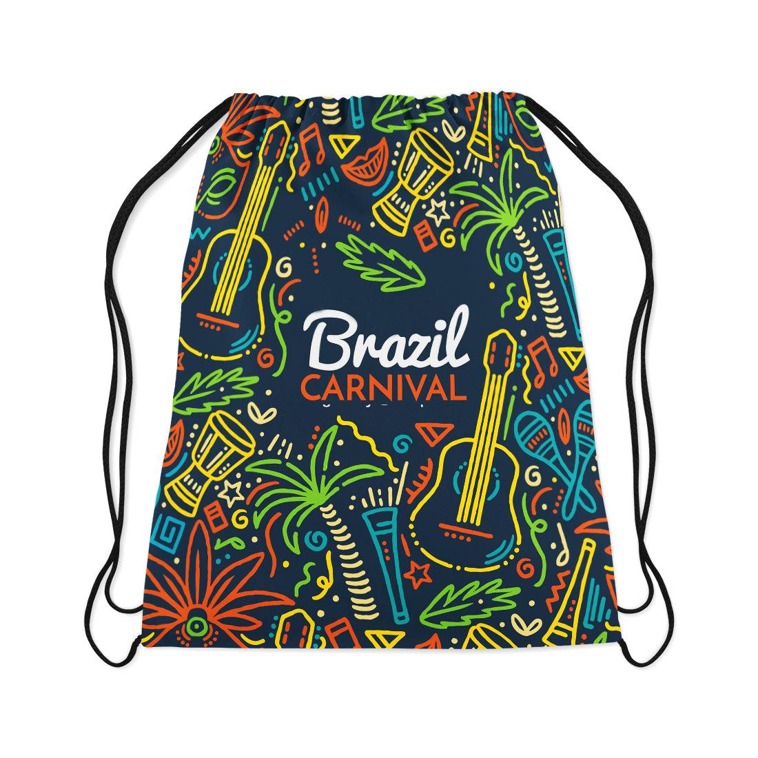 Drawstring Bag Brazil Carnival - CANVAEGYPT