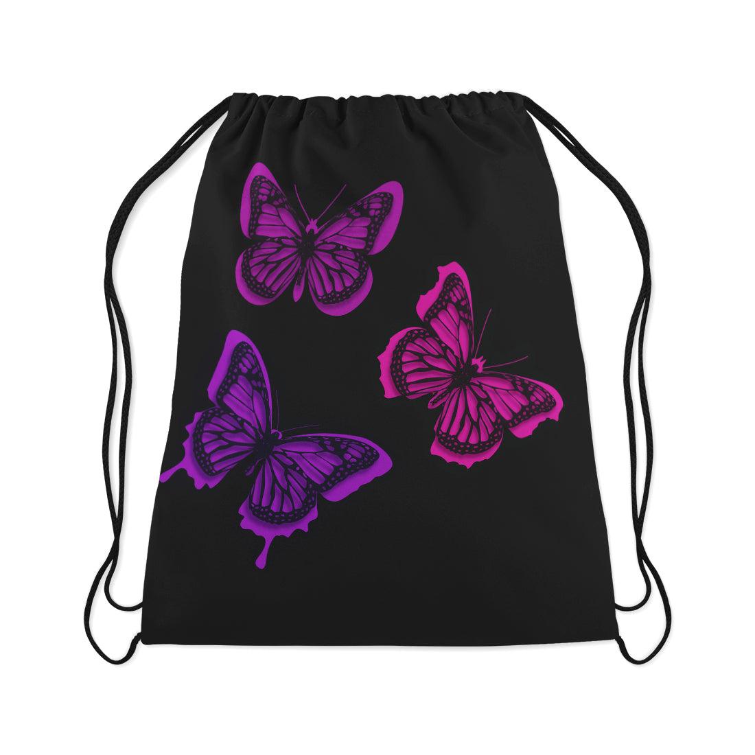 Drawstring Bag Butterfly - CANVAEGYPT