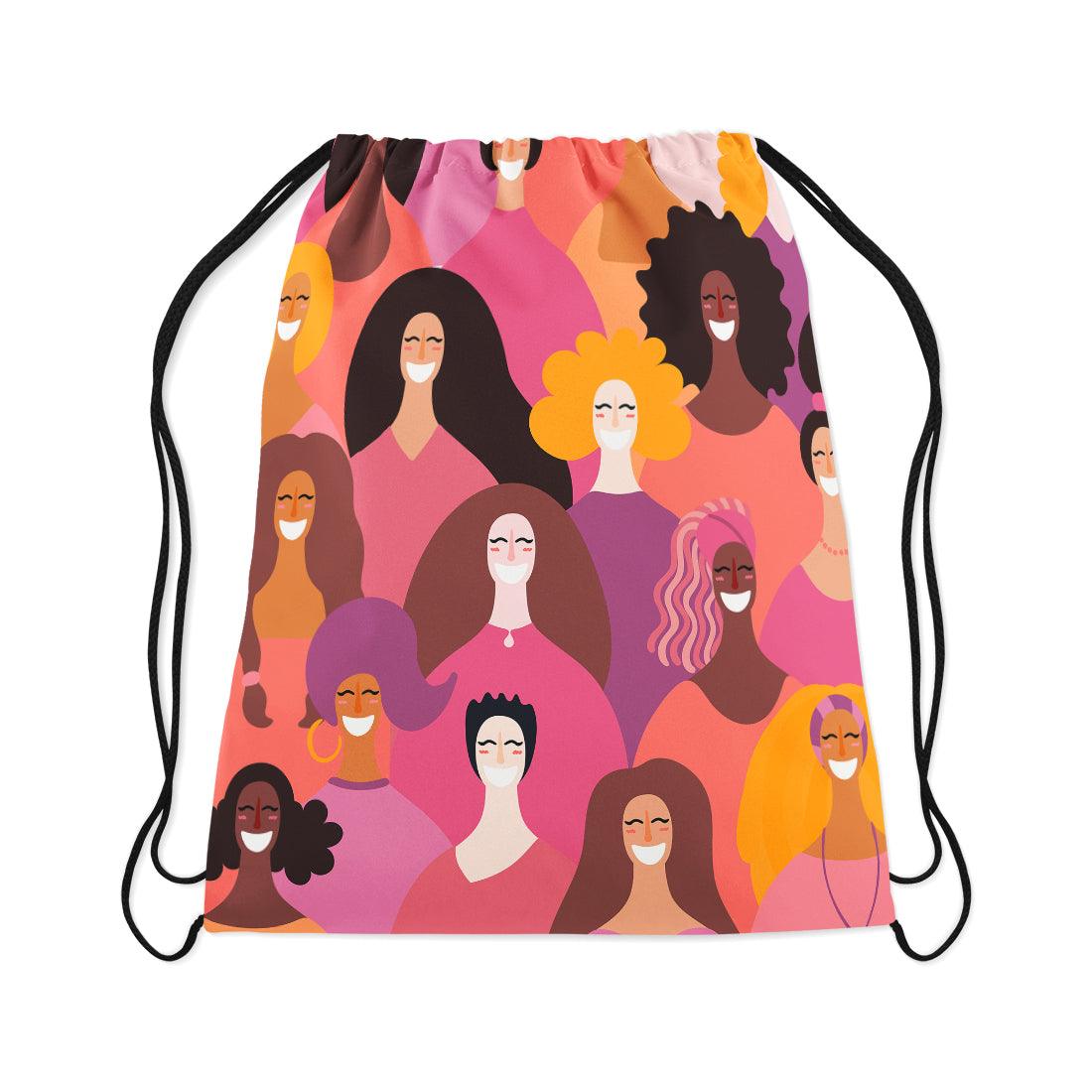 Drawstring Bag Girls Squad - CANVAEGYPT