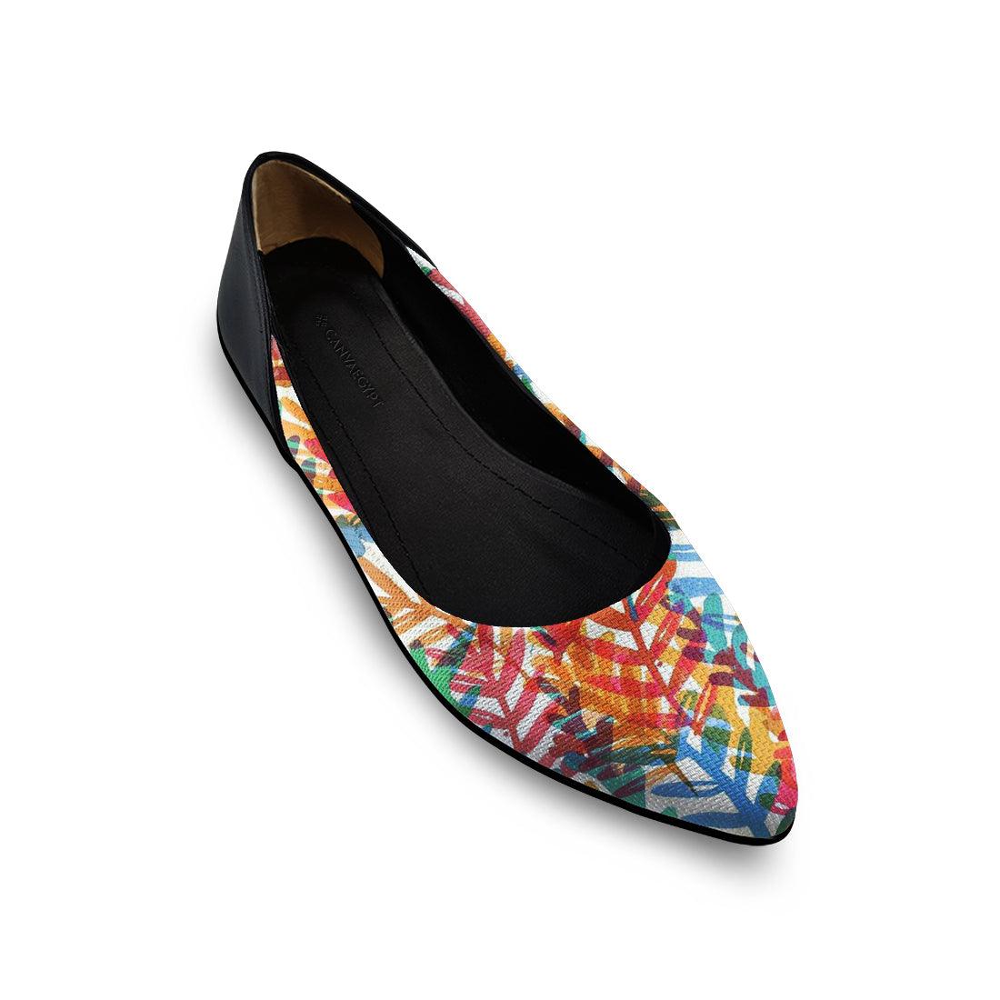 Flat Women's Shoe Colorful - CANVAEGYPT