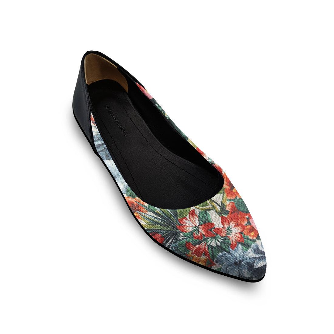 Flat Women's Shoe Flowers - CANVAEGYPT
