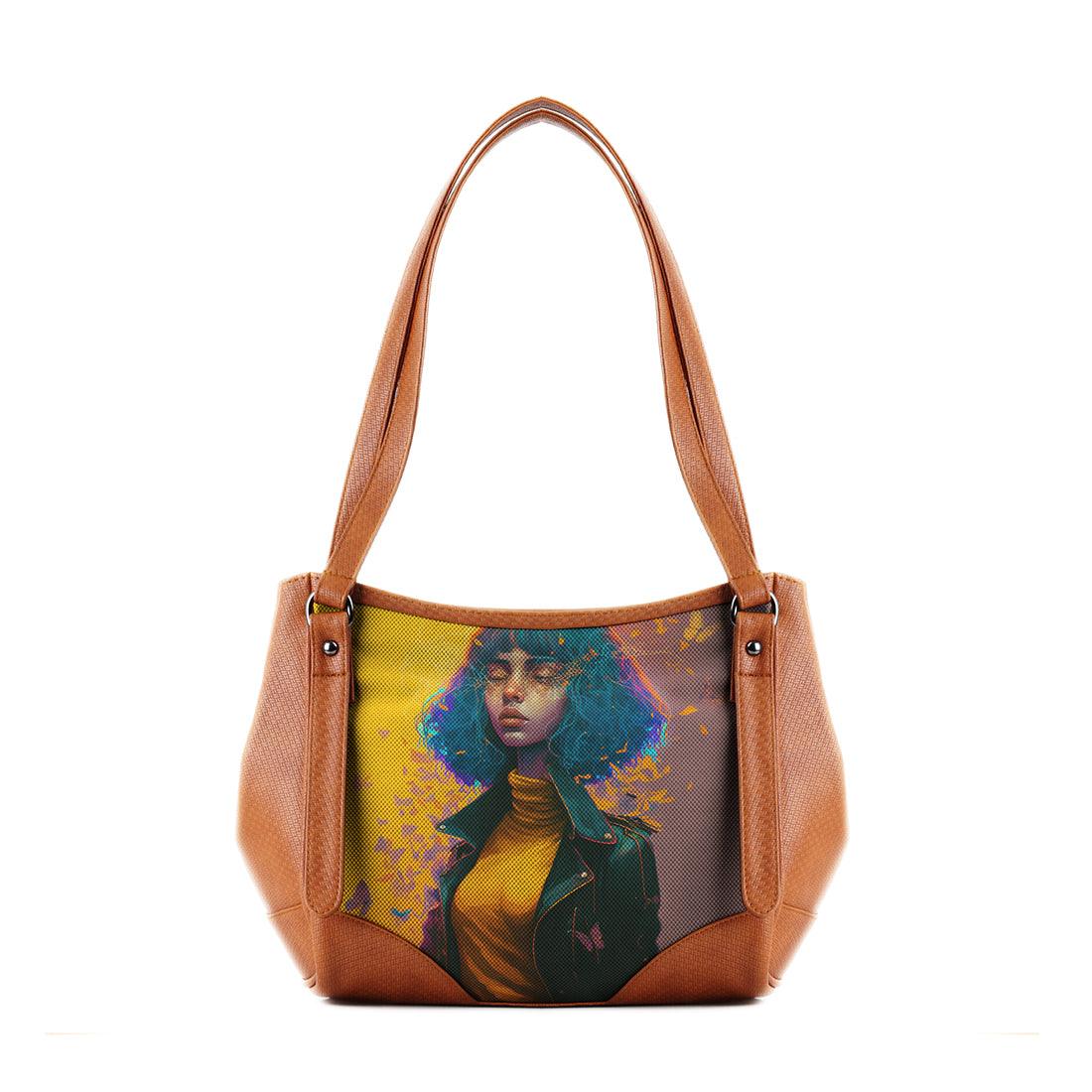 Leather Tote Bag Take a Break - CANVAEGYPT