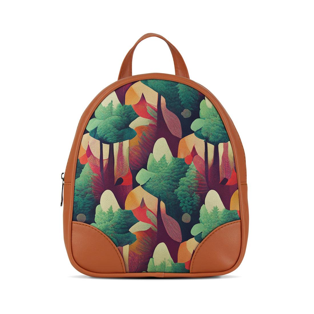 Havana O Mini Backpacks Forest Pattern - CANVAEGYPT