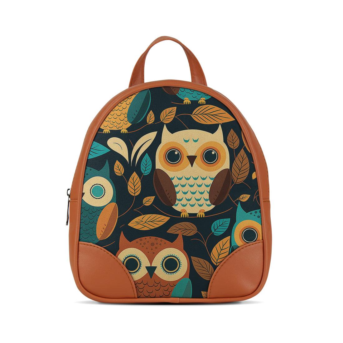Havana O Mini Backpacks Owl In Woods - CANVAEGYPT