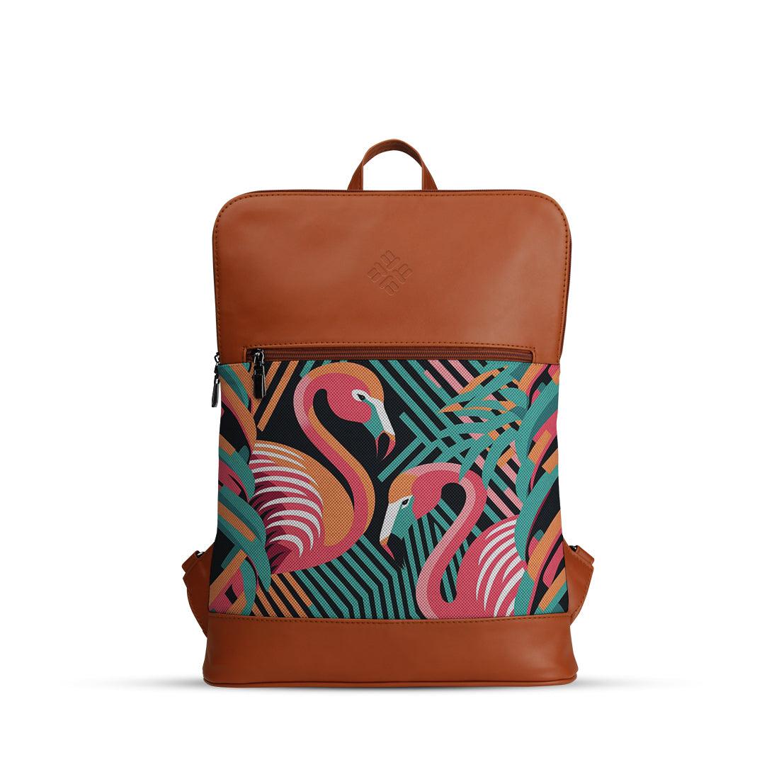 Havana Orbit Laptop Backpack Flamingos & Arrows - CANVAEGYPT
