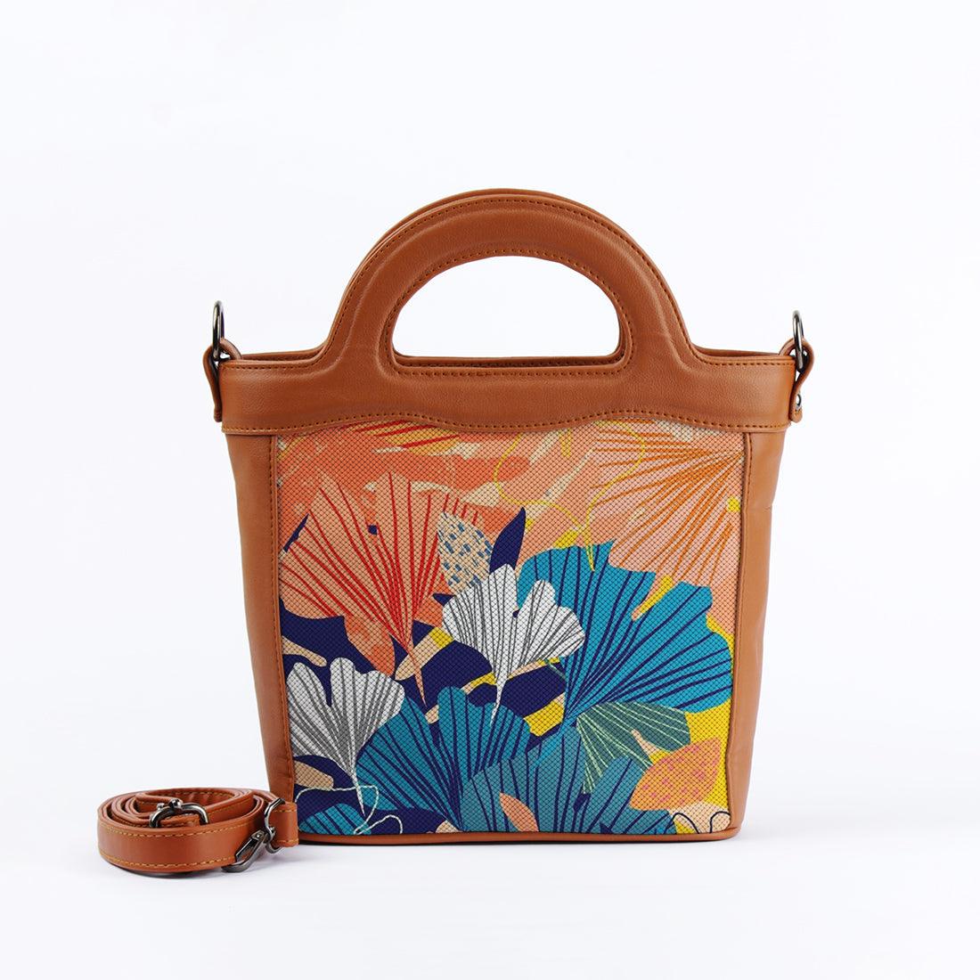 Havana Top Handle Handbag Painted Art - CANVAEGYPT