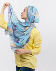 Hijab Scarf Iris ikat