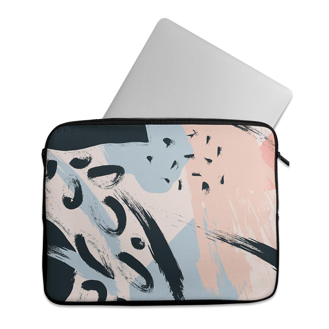 Laptop Sleeve Abstract Brushes - CANVAEGYPT