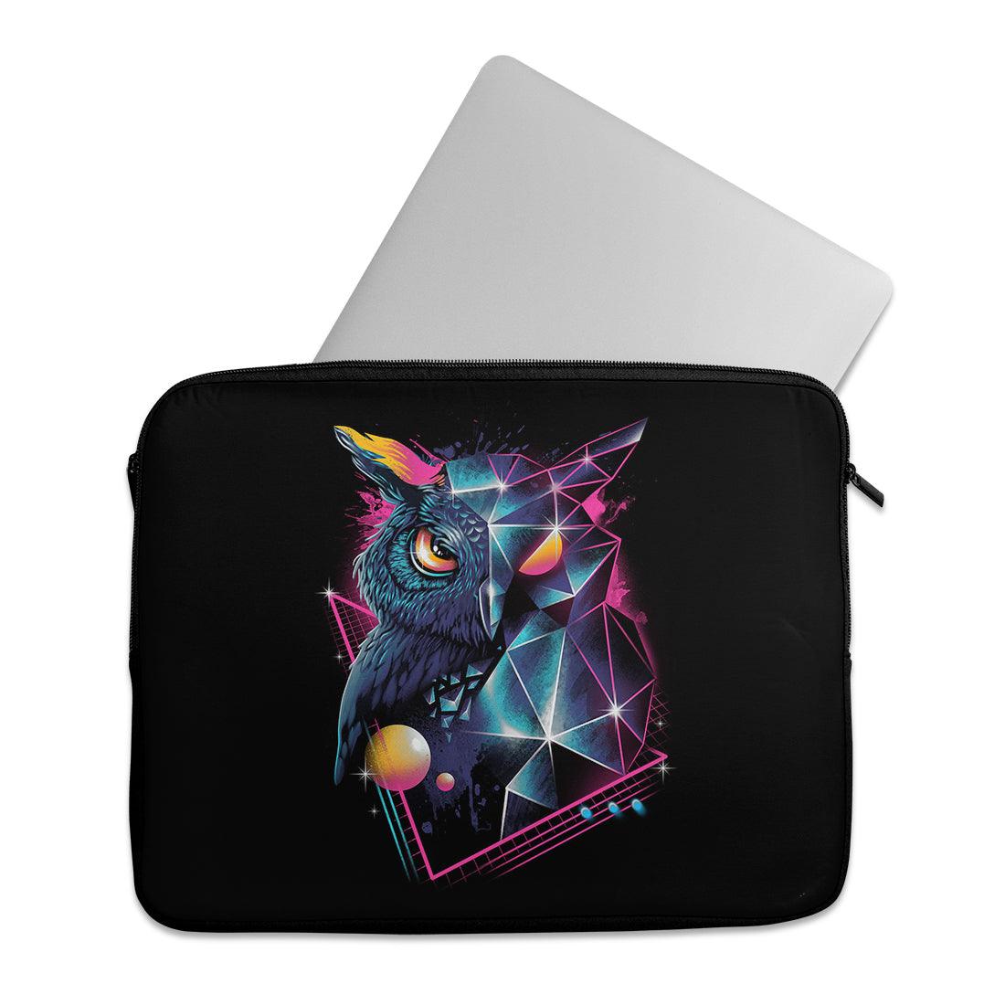 Laptop Sleeve Abstract owl - CANVAEGYPT
