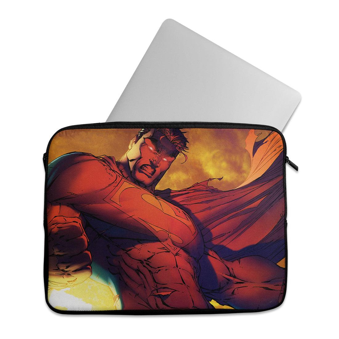 Laptop Sleeve Angry Superman - CANVAEGYPT