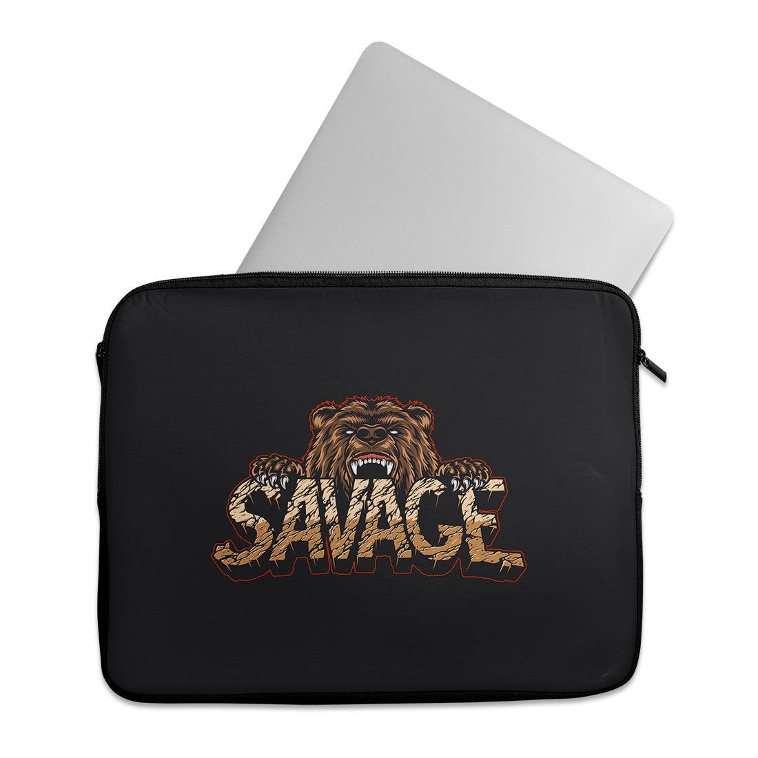 Laptop Sleeve Bear Savage - CANVAEGYPT