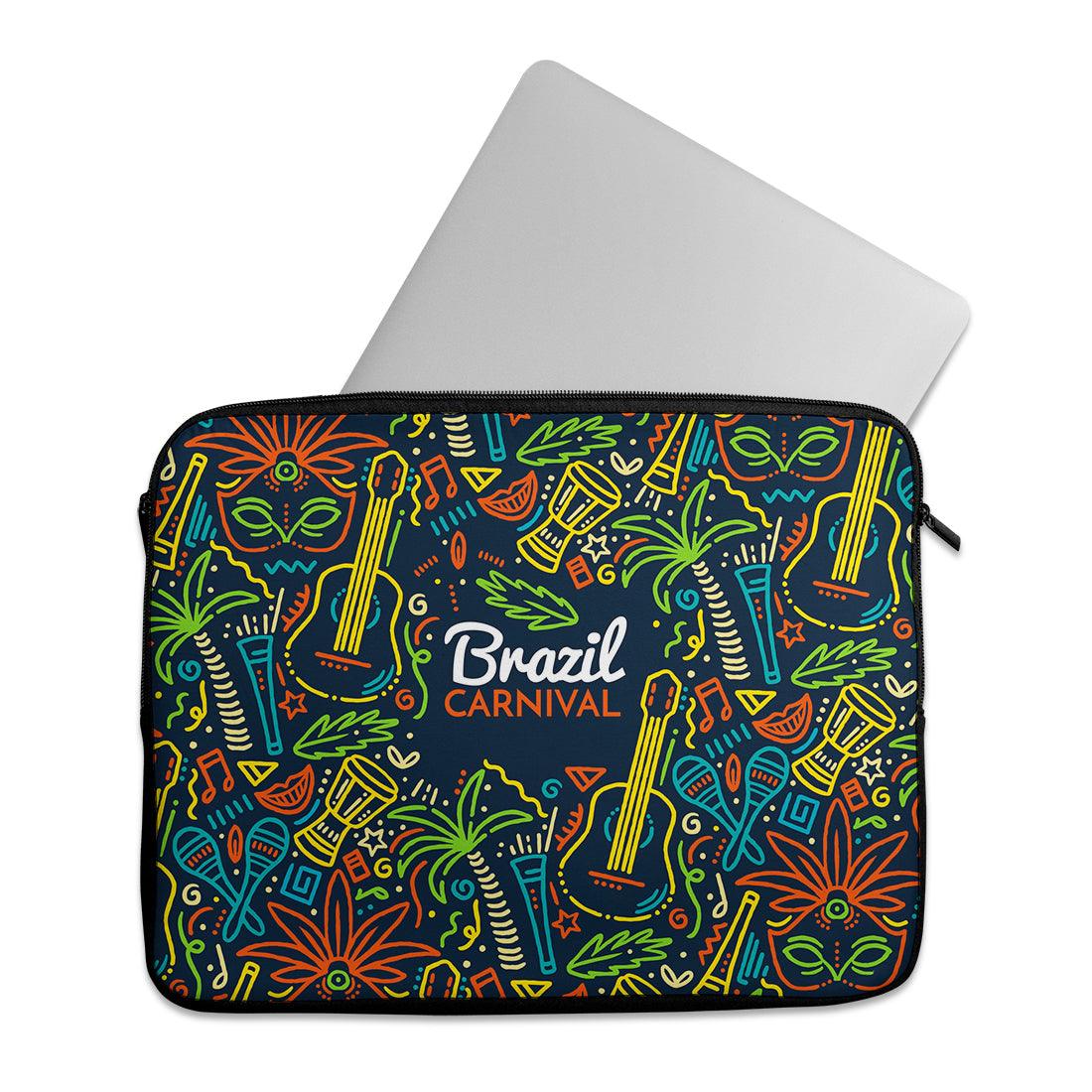 Laptop Sleeve Brazil Carnival - CANVAEGYPT