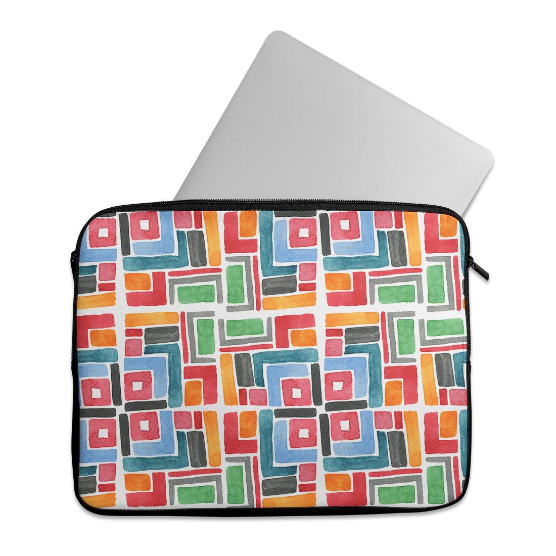 Laptop Sleeve Colorful African - CANVAEGYPT