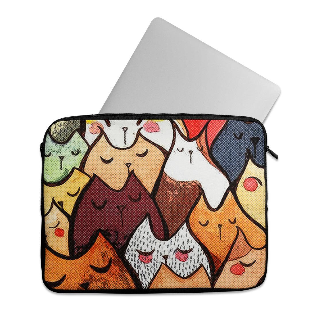 Laptop Sleeve Cute Cats - CANVAEGYPT