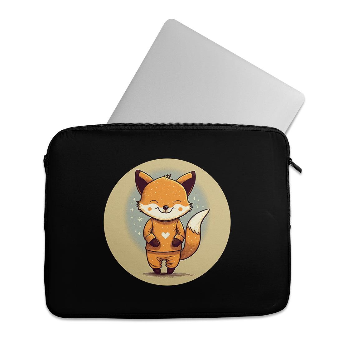 Laptop Sleeve Cute Fox - CANVAEGYPT