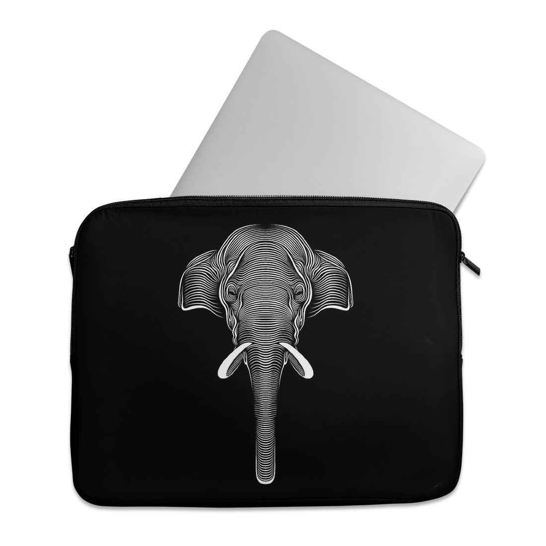 Laptop Sleeve Elephant ink - CANVAEGYPT