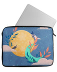 Laptop Sleeve Floral Sun and Moon