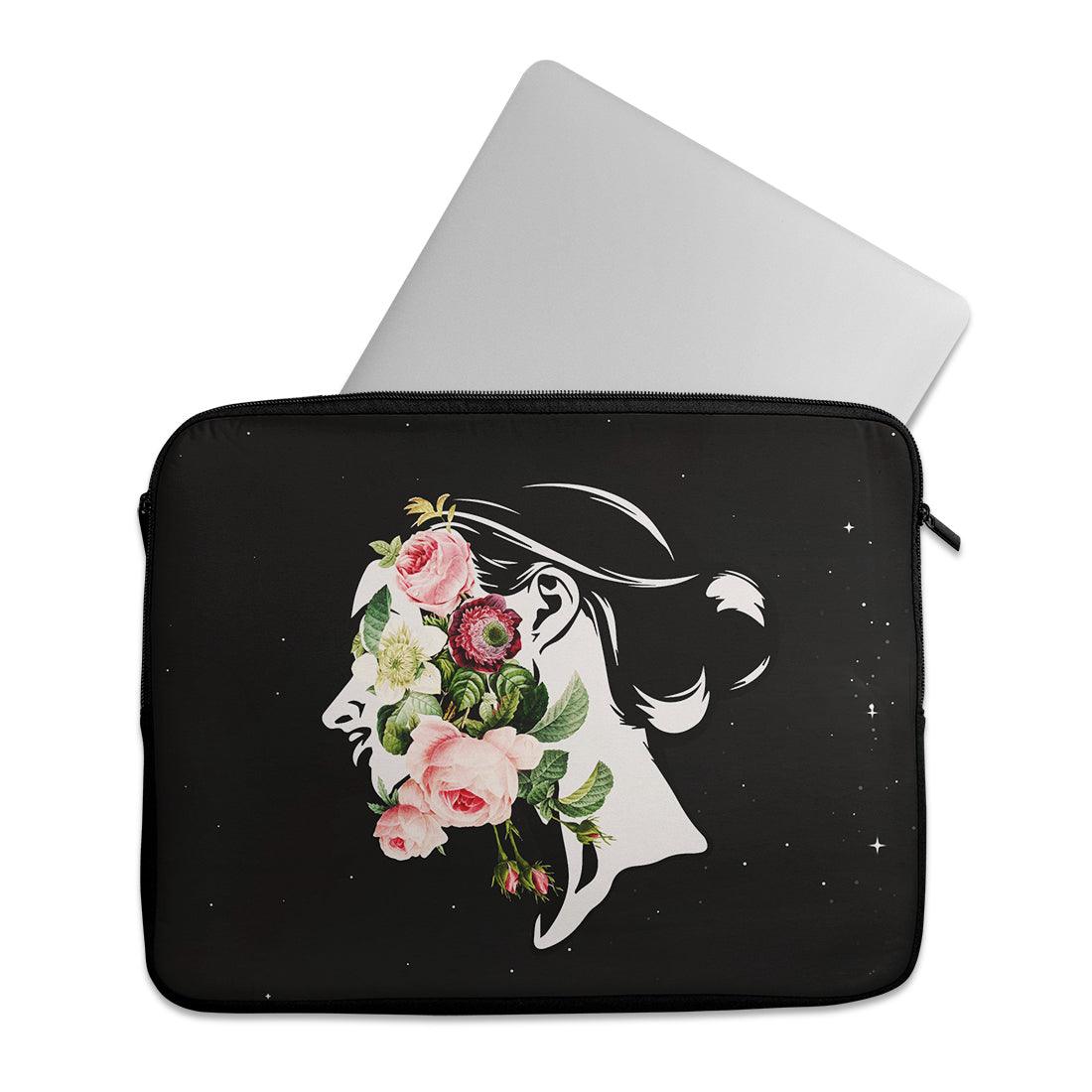 Laptop Sleeve Flowers inside - CANVAEGYPT