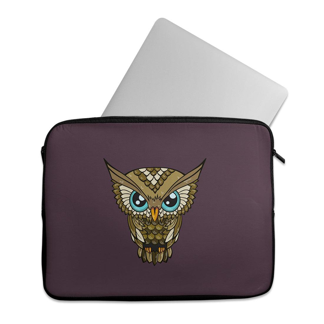 Laptop Sleeve owl Sova - CANVAEGYPT