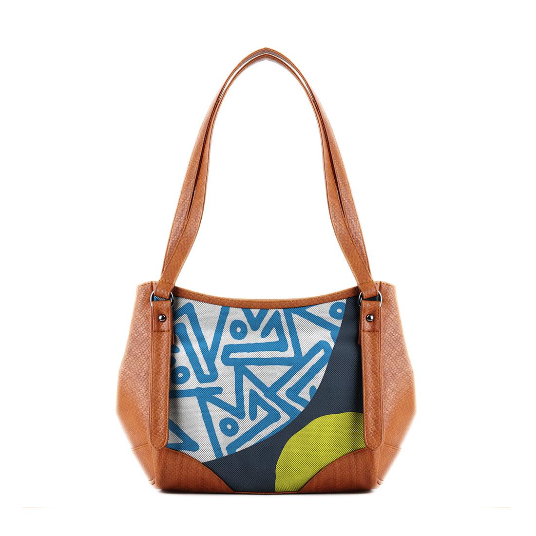 Leather Tote Bag Art Work - CANVAEGYPT