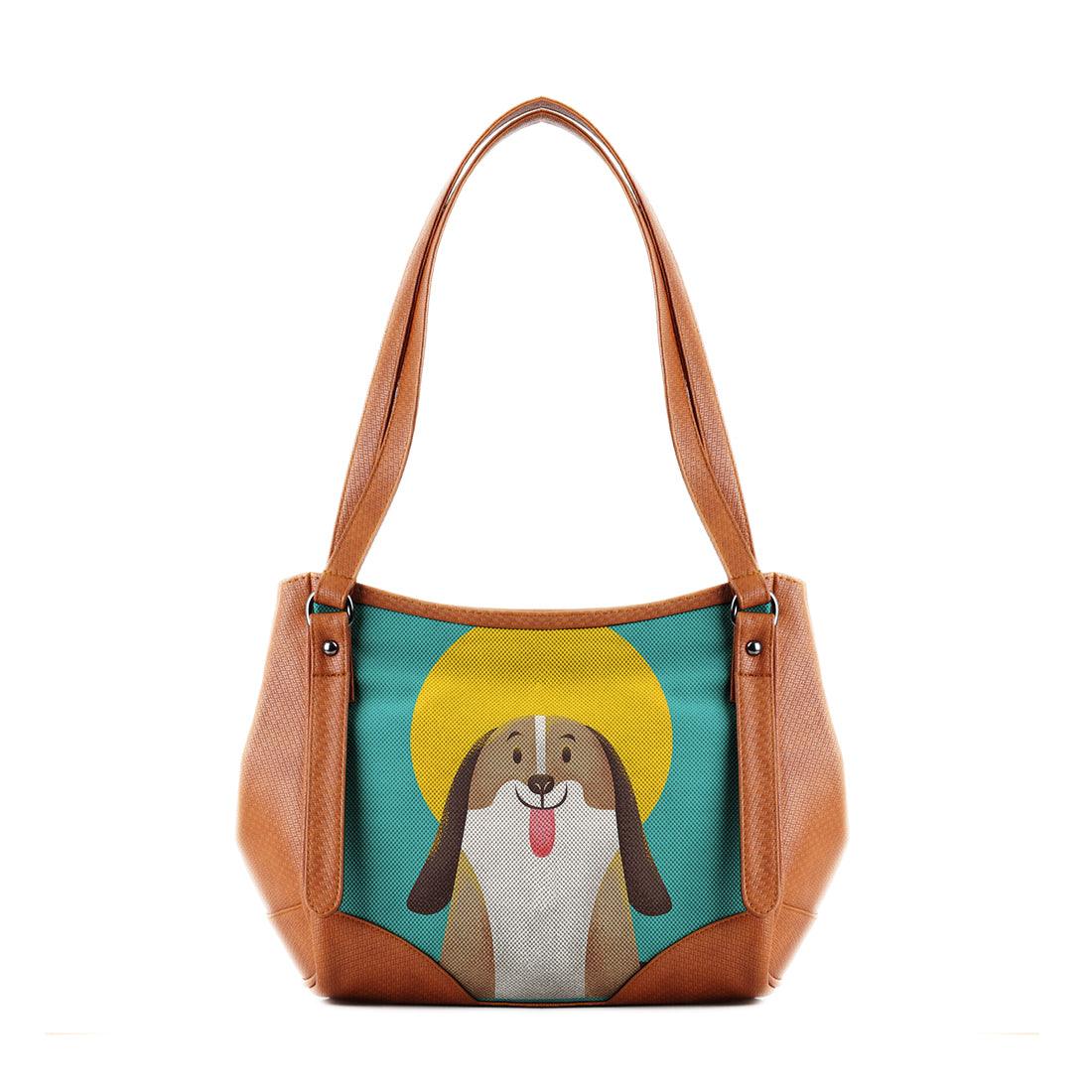 Leather Tote Bag Doggo - CANVAEGYPT