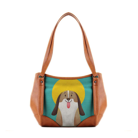 Leather Tote Bag Doggo - CANVAEGYPT