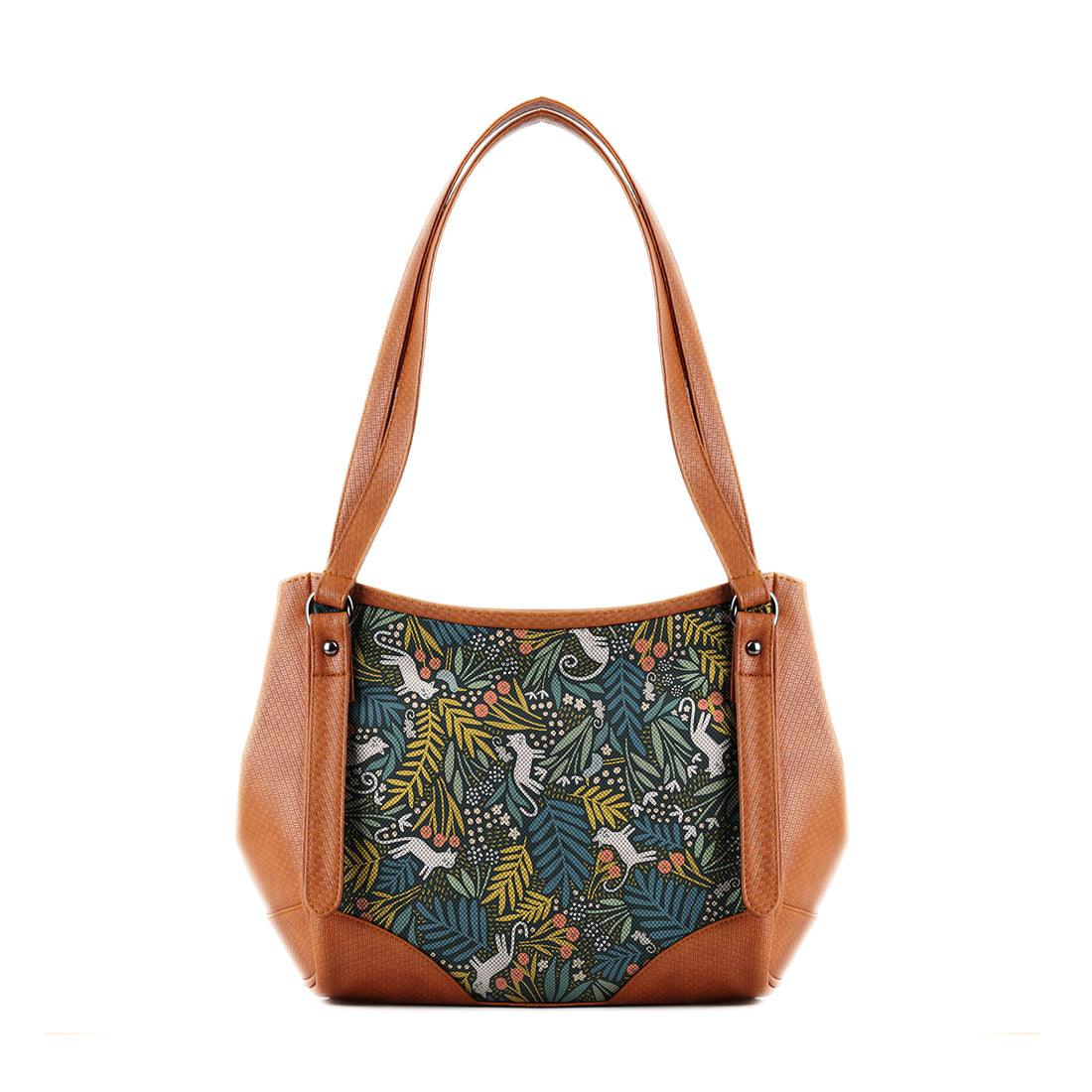 Leather Tote Bag Jungle - CANVAEGYPT