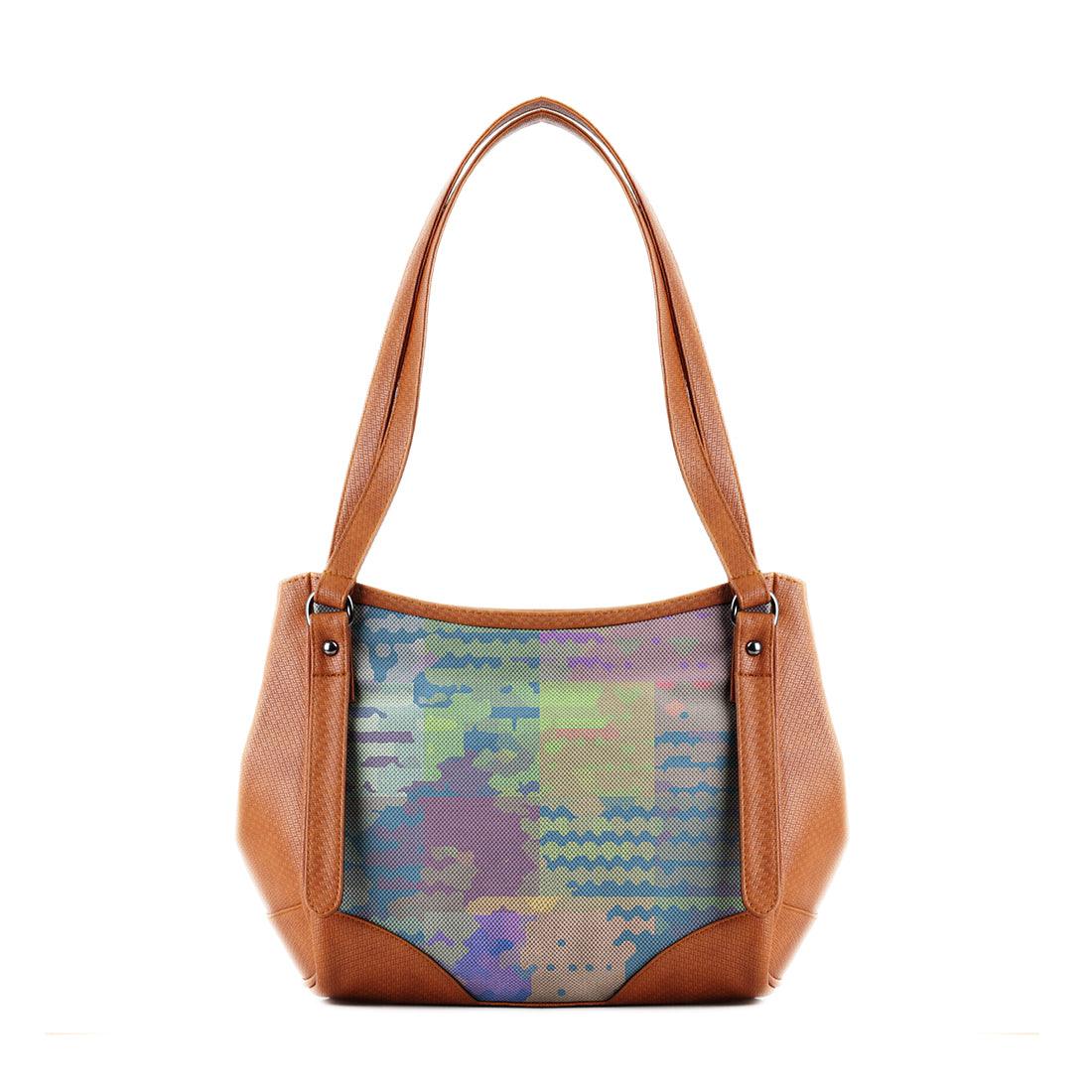 Leather Tote Bag Messy - CANVAEGYPT