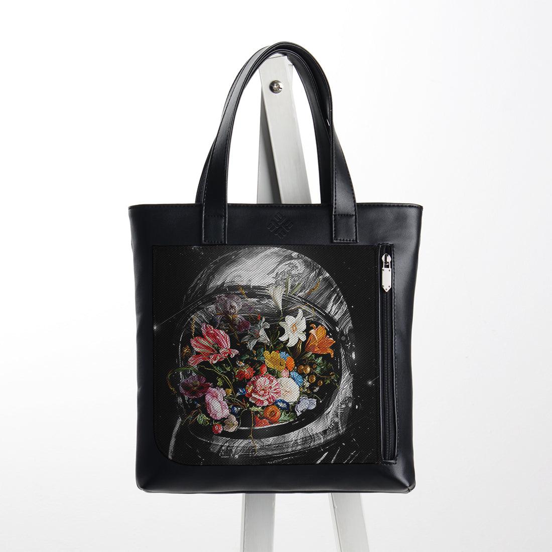Leather Tote bag Bloom