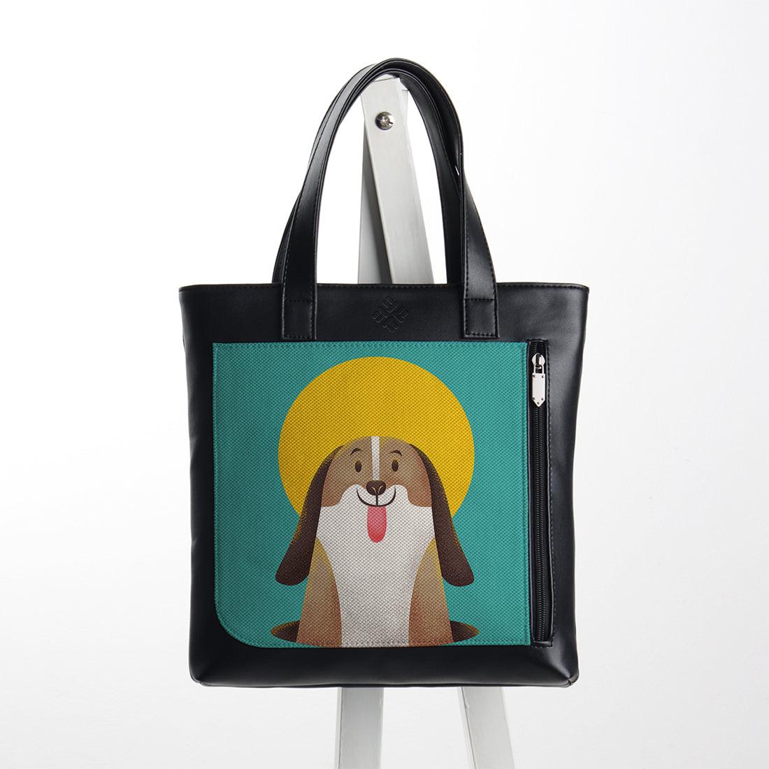 Leather Tote bag Cute Petty - CANVAEGYPT