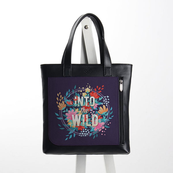 Leather Tote bag Into the wild - CANVAEGYPT