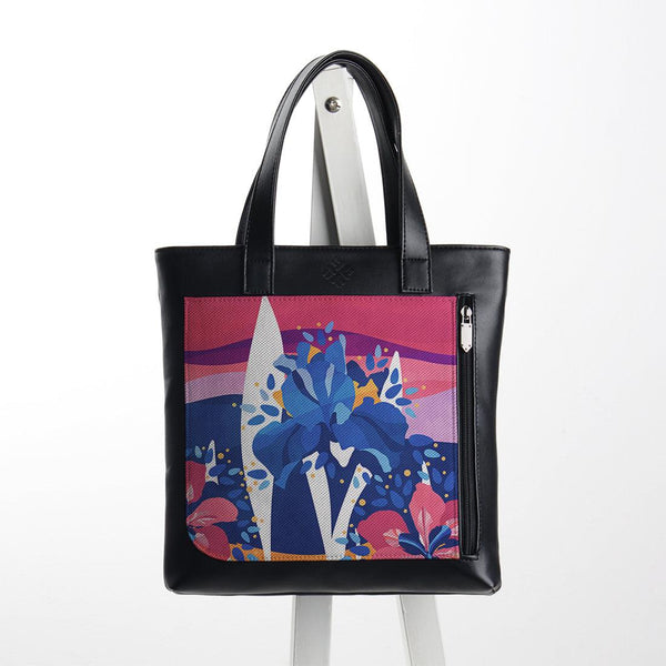Leather Tote bag Nature's palette - CANVAEGYPT