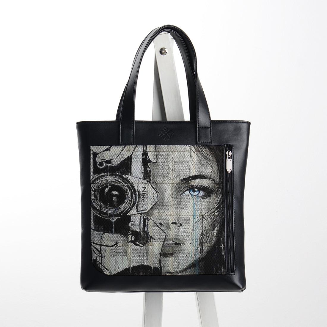 Leather Tote bag Nikon - CANVAEGYPT