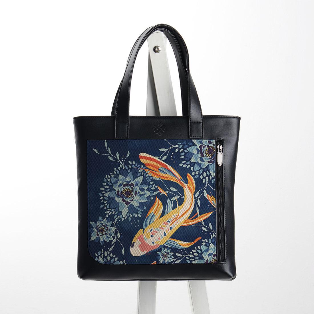 Leather Tote bag Sea Life - CANVAEGYPT
