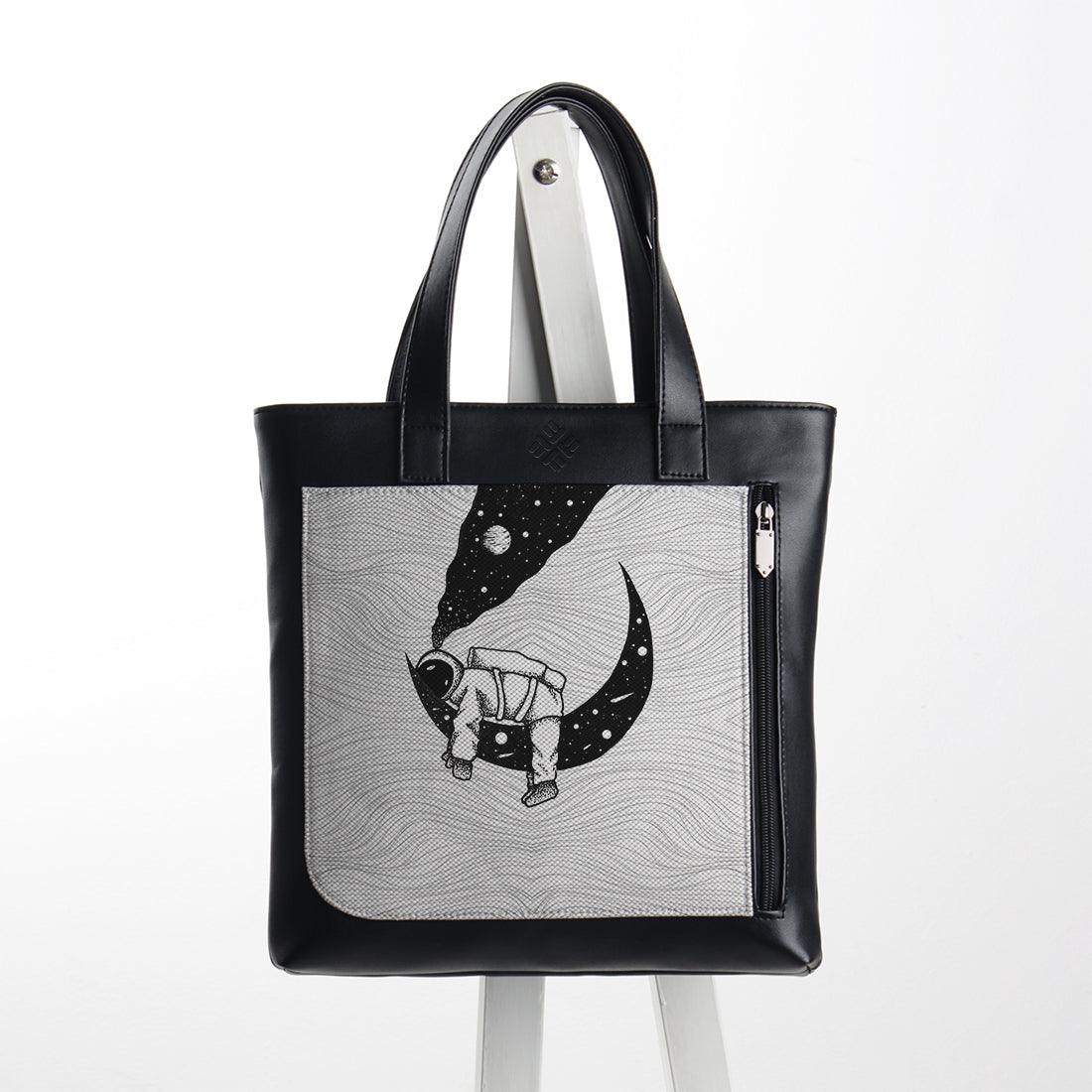 Leather Tote bag interstellar - CANVAEGYPT