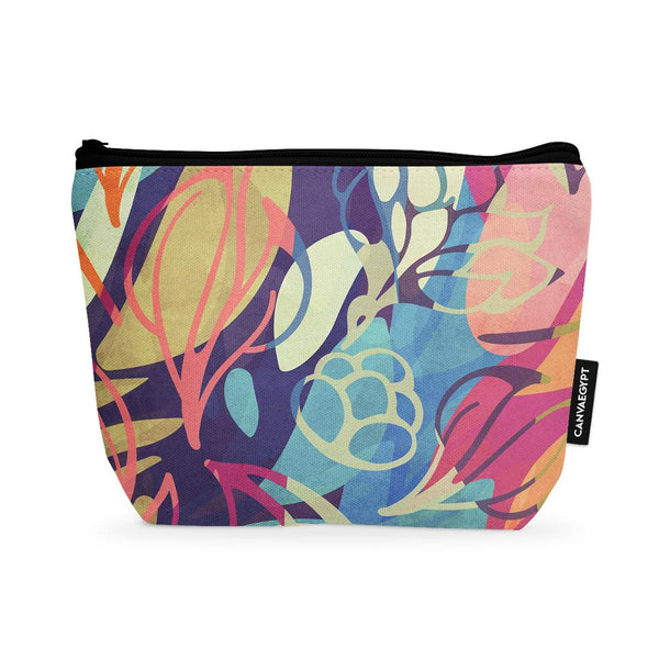 Makeup Pouch Coloring Garden - CANVAEGYPT