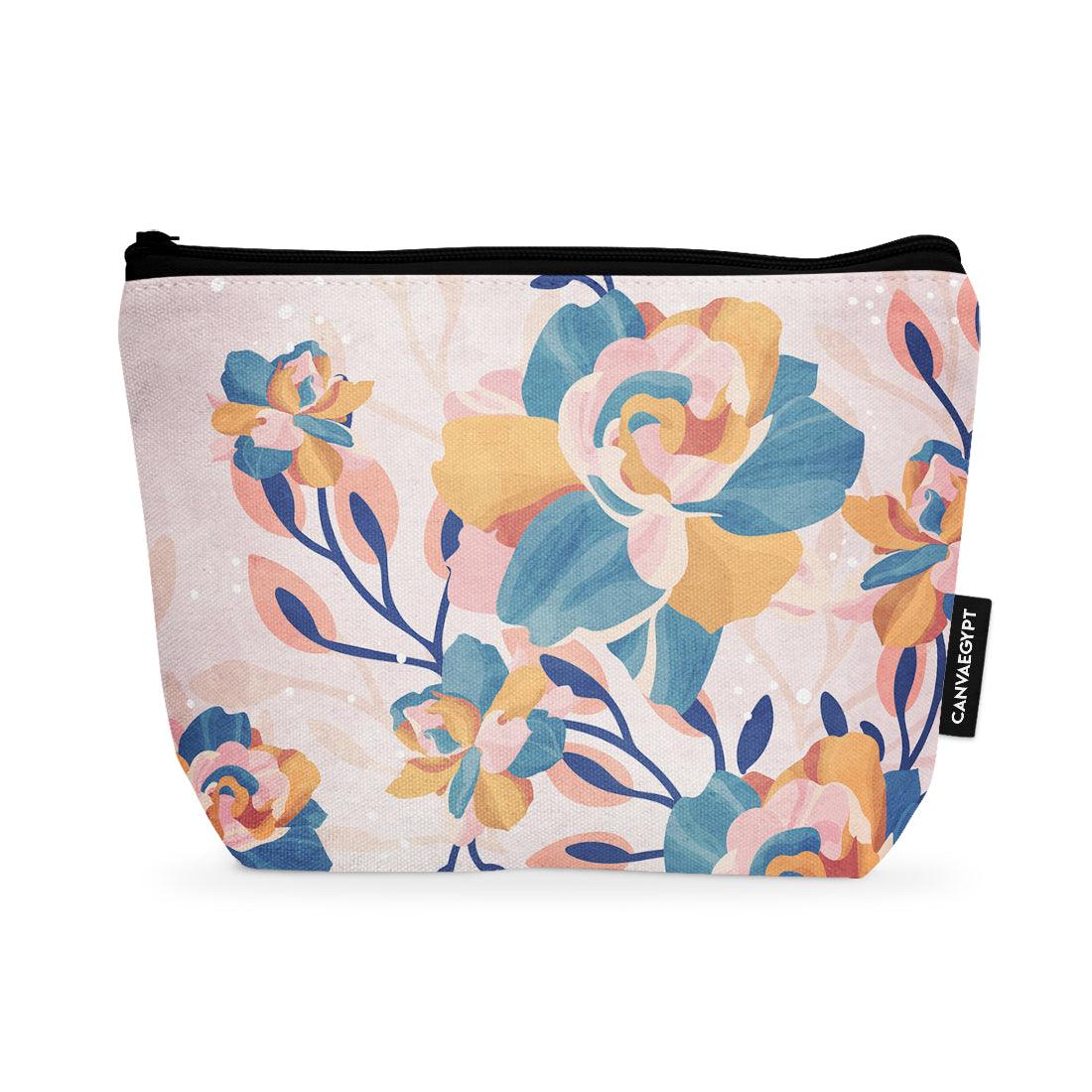 Makeup Pouch Floral - CANVAEGYPT
