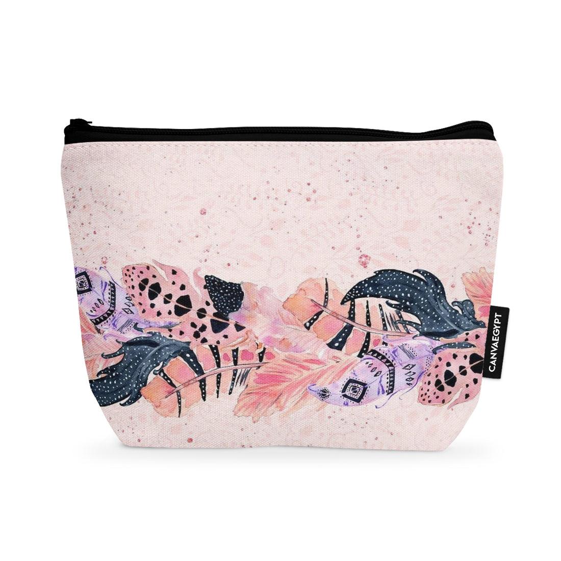 Makeup Pouch Leafs - CANVAEGYPT