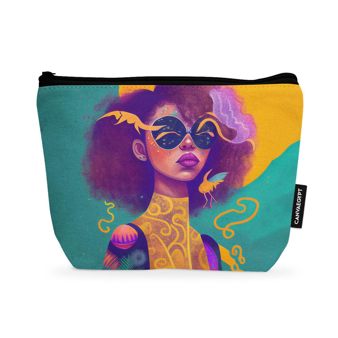 Makeup Pouch Pinky Hair - CANVAEGYPT
