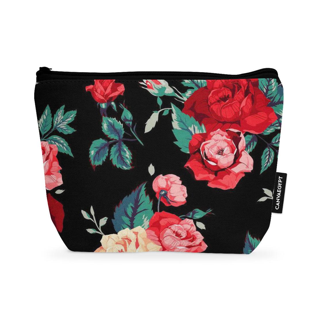 Makeup Pouch Red Rose